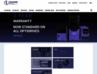 invertek.com.au screenshot