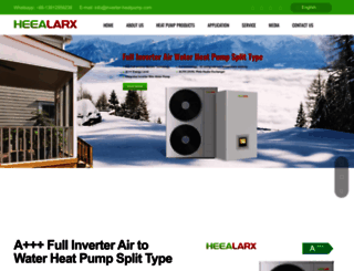 inverter-heatpump.com screenshot
