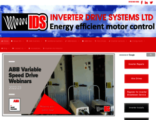 inverterdrivesystems.com screenshot