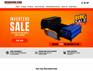 inverters.com screenshot