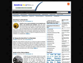 invertirenoroyplata.com screenshot
