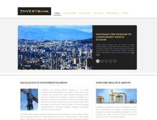 investbankcorp.com screenshot