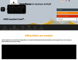 investieren-in-sachsen-anhalt.de screenshot