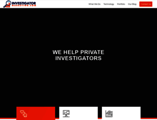 investigatormarketing.com screenshot