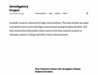 investigatoryprojectexample.com screenshot