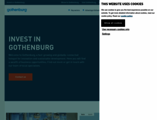 investingothenburg.com screenshot