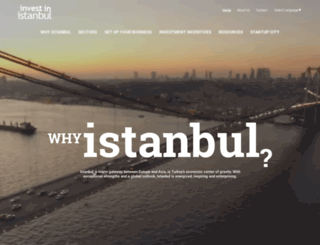 investinistanbul.gov.tr screenshot