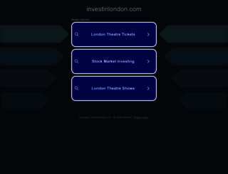 investinlondon.com screenshot