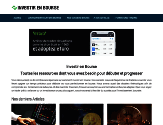 investir-a-la-bourse.com screenshot