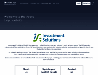 investment-solutions.co.uk screenshot