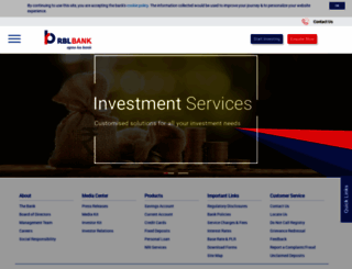investment.rblbank.com screenshot