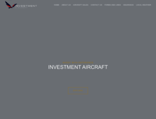 investmentaircraft.co.za screenshot