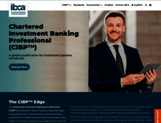 investmentbankingcouncil.org screenshot
