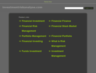 investmentriskanalyse.com screenshot