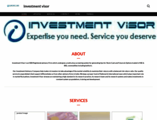 investmentvisor.nowfloats.com screenshot