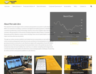 investor.mercadolibre.com screenshot