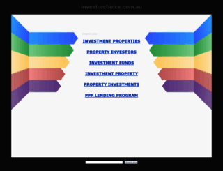 investorchoice.com.au screenshot