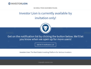 investorlionhq.com screenshot