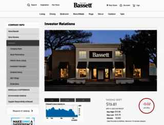 investors.bassettfurniture.com screenshot
