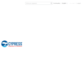 investors.cypress.com screenshot
