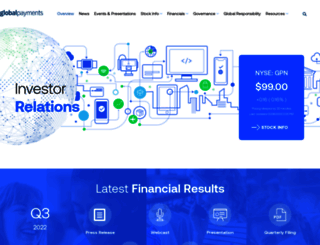 investors.globalpaymentsinc.com screenshot