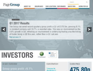 investors.michaelpage.co.uk screenshot