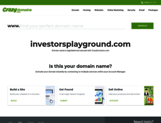 investorsplayground.com screenshot