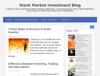 investstocksmarket.com screenshot