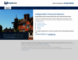 investwise.co.uk screenshot
