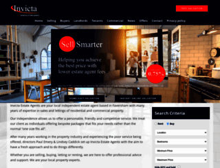 invictas.co.uk screenshot