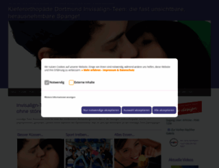 invisalign-teen-dortmund.de screenshot