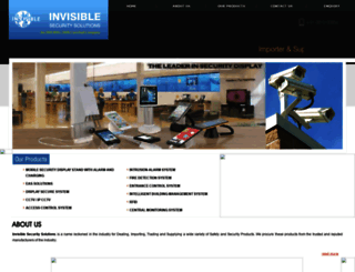 invisiblesecuritysolutions.com screenshot