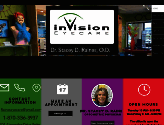 invision-eyecare.com screenshot