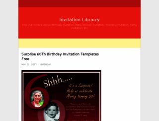 invitationlibrary.com screenshot