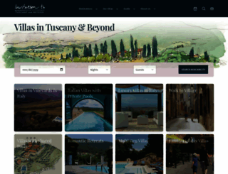 invitationtotuscany.com screenshot