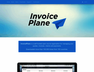 invoiceplane.com screenshot