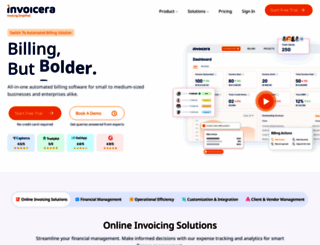 invoicera.com screenshot