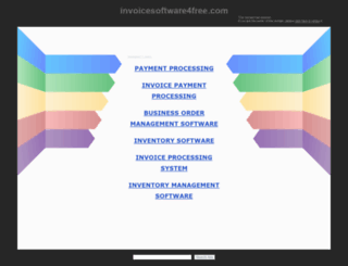 invoicesoftware4free.com screenshot