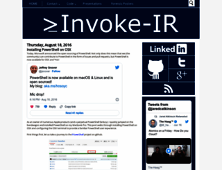 invoke-ir.com screenshot