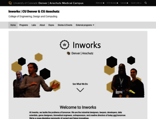inworks.ucdenver.edu screenshot