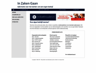 inzakengaan.nl screenshot