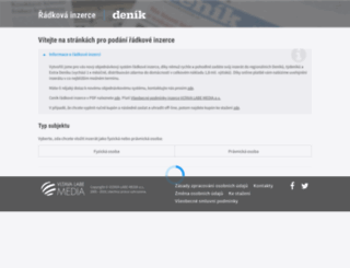 inzerce.denik.cz screenshot