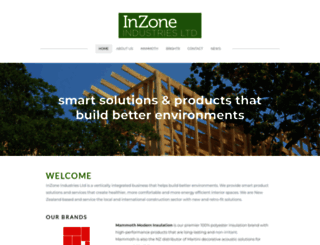 inzoneindustries.co.nz screenshot