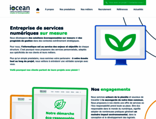 iocean.fr screenshot