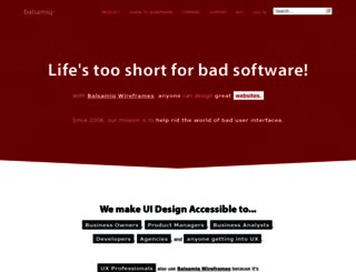 iodinesoftware.mybalsamiq.com screenshot