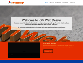 iomwebdesign.com screenshot