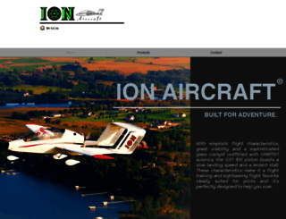 ionaircraft.com screenshot
