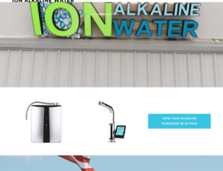 ionalkalinewater.com screenshot