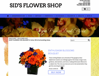 ioniaflowershop.com screenshot