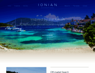 ionianinternational.com screenshot